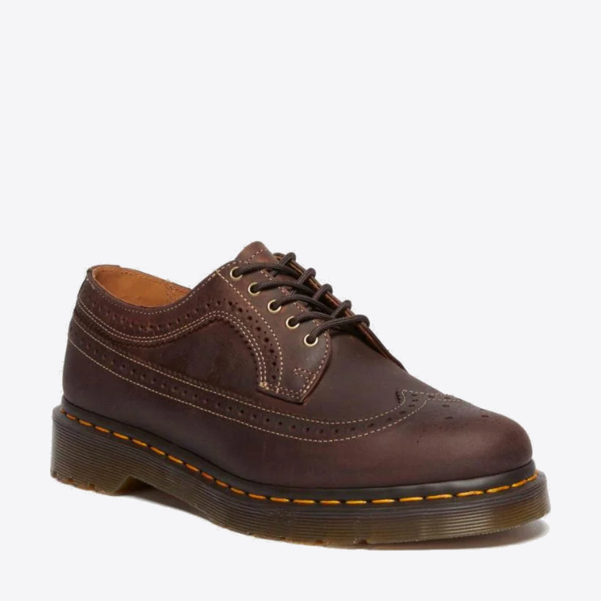 DR MARTENS 3989 Brogue Crazy Horse Dark brown - Image 6