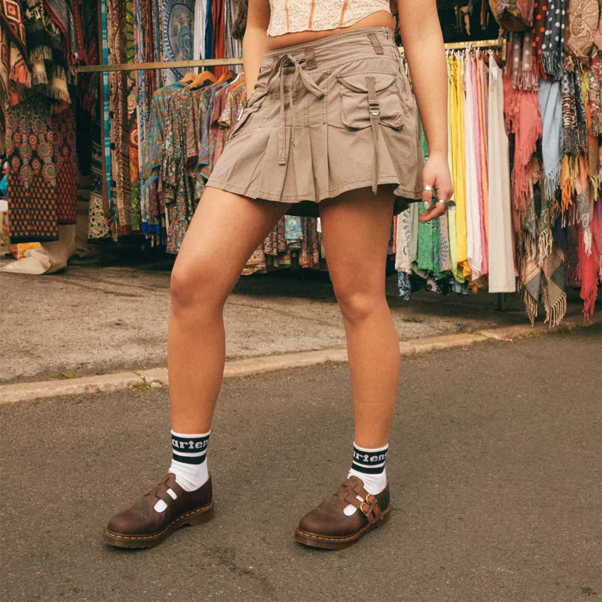 DR MARTENS 8065 Mary Jane Crazy Horse Dark Brown - Image 7