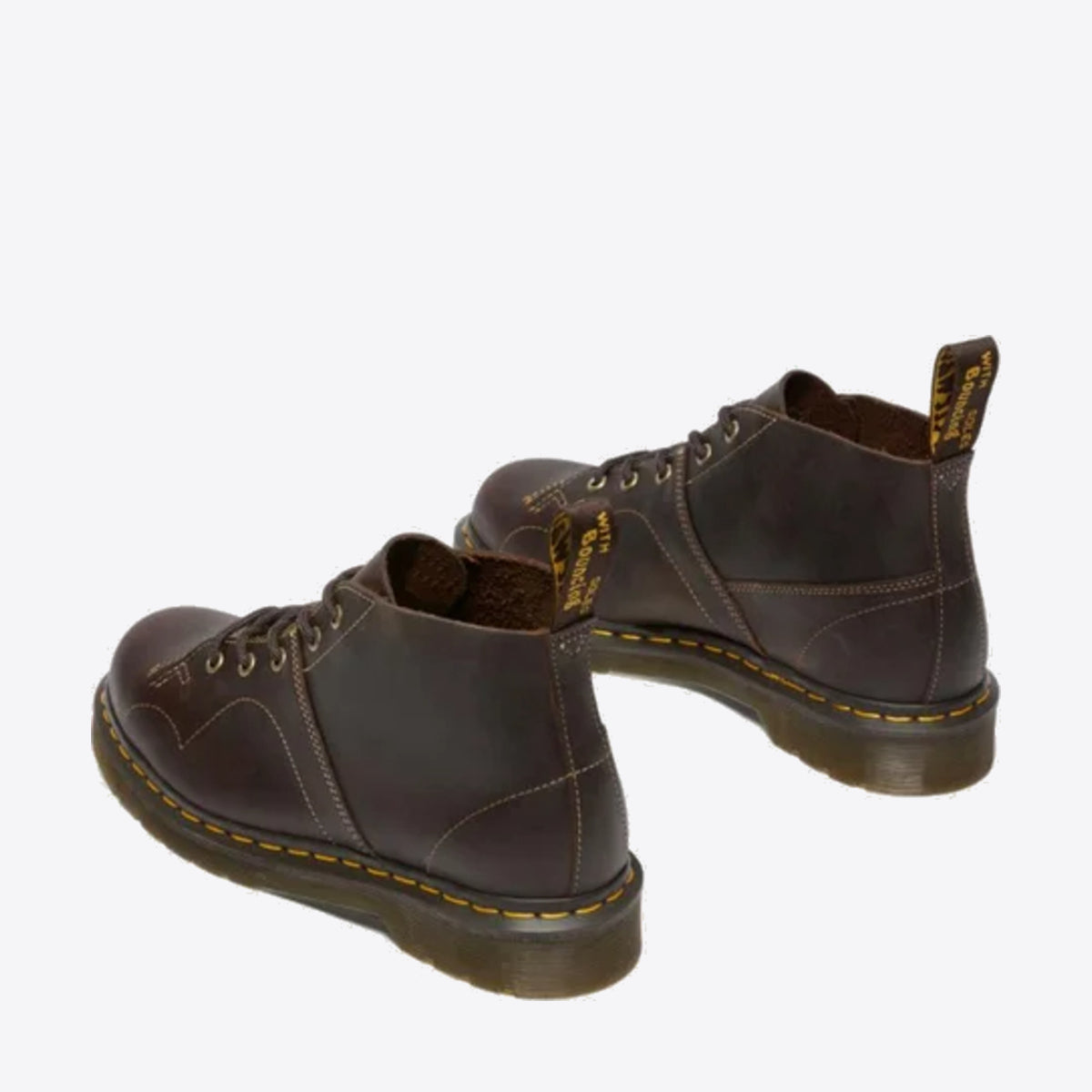 DR MARTENS Church Monkey Boot Crazy Horse Brown - Image 2