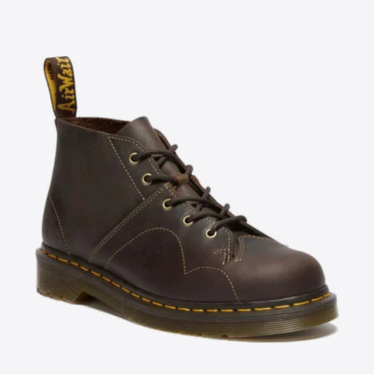 DR MARTENS Church Monkey Boot Crazy Horse Brown - Image 6