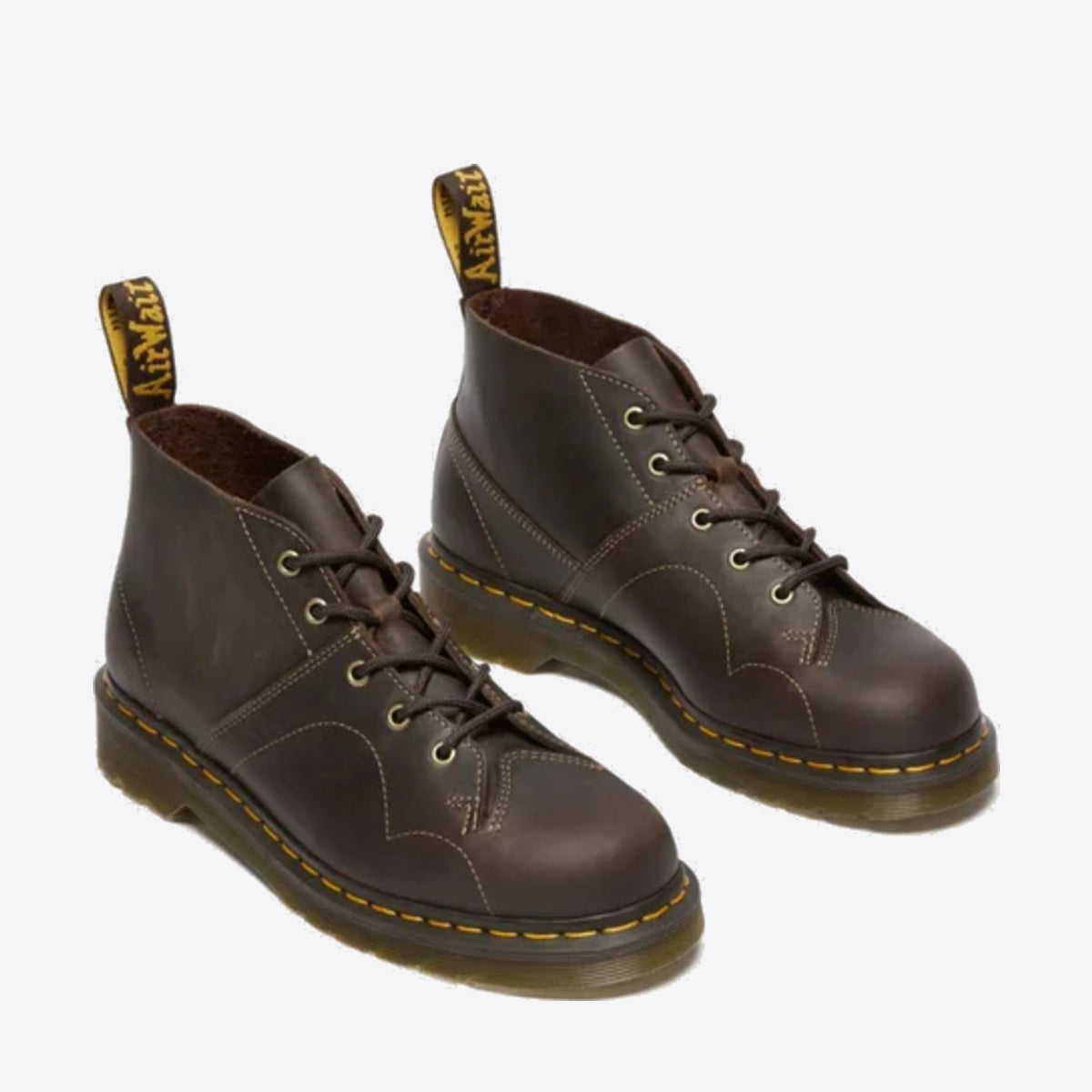 DR MARTENS Church Monkey Boot Crazy Horse Brown - Image 7