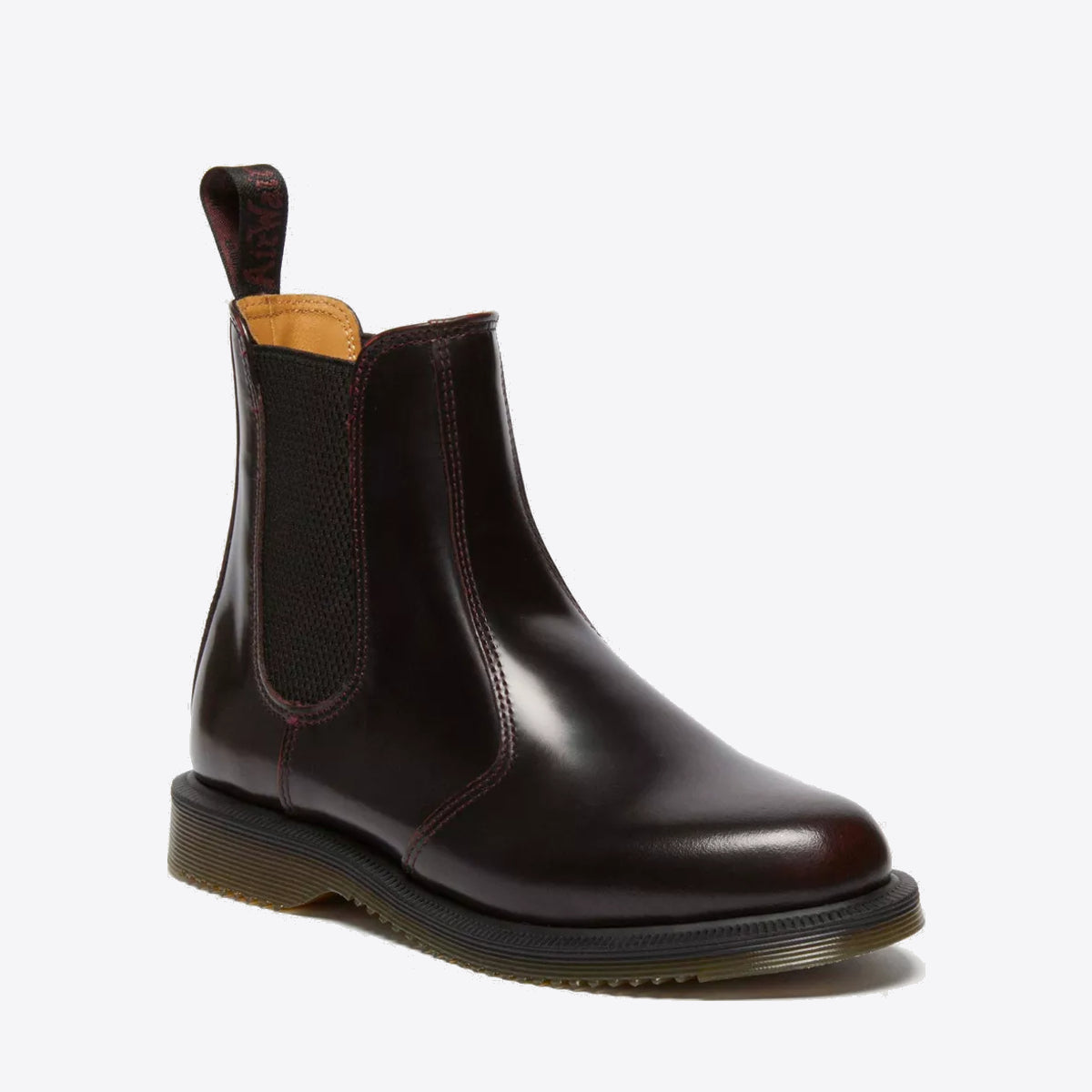 DR MARTENS Flora Chelsea Boot Cherry Red Arcadia - Image 4