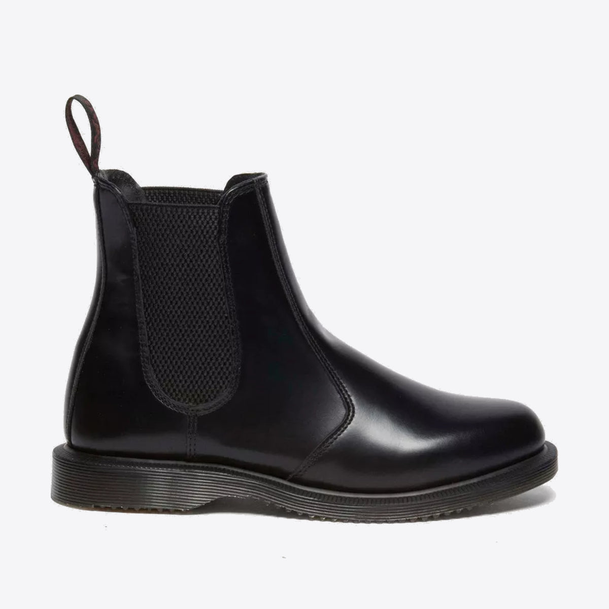 DR MARTENS Flora Chelsea Boot Smooth Black - Image 1