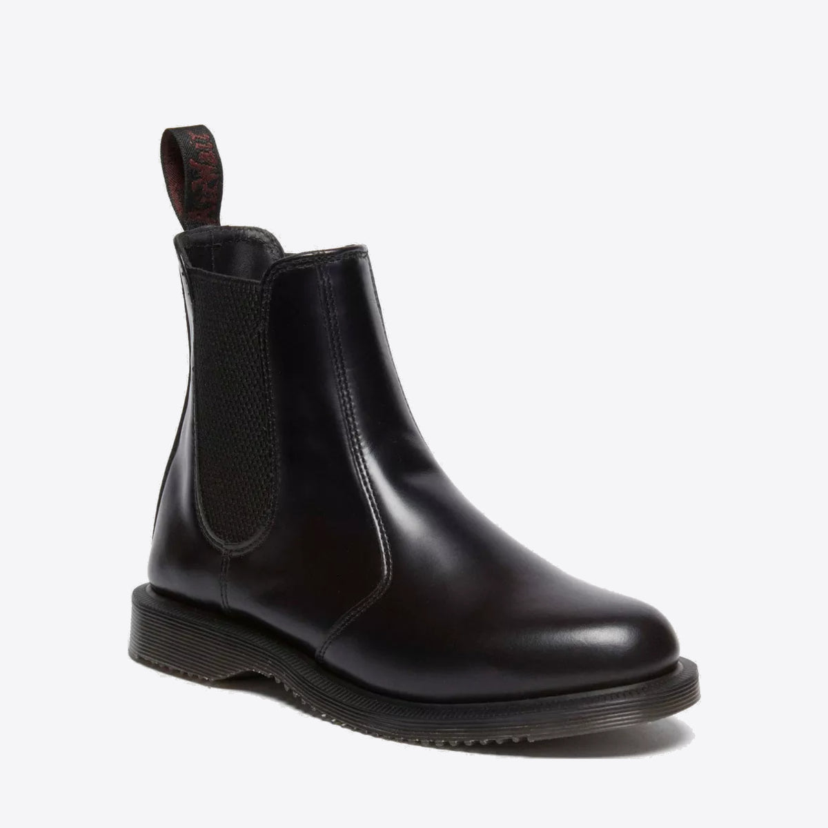 DR MARTENS Flora Chelsea Boot Smooth Black - Image 6