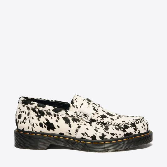 DR MARTENS Penton Dalmatian Print Loafer Cream/Black/Dalmatian Print Hair On - Image 0