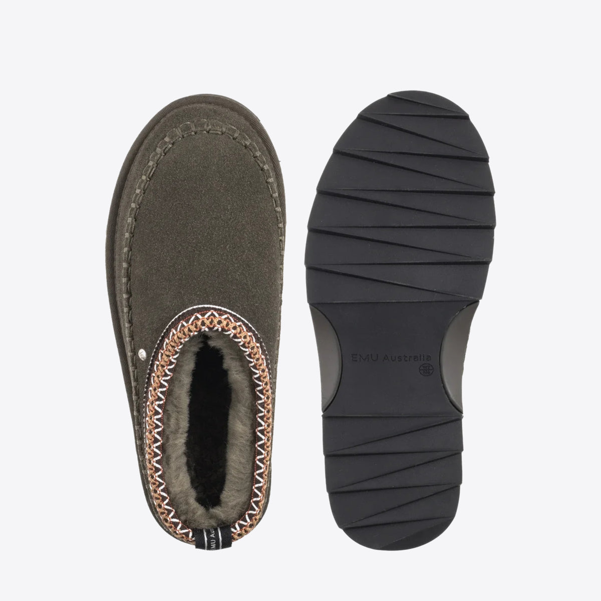 EMU Sharky Adventure Scuff Dark Olive - Image 0