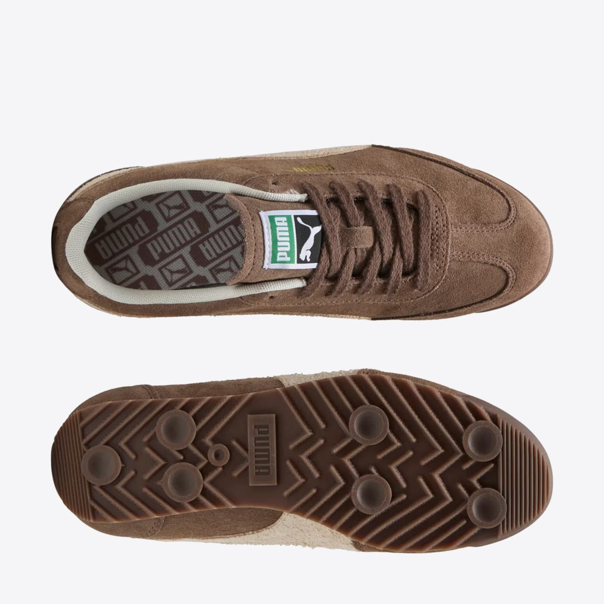 PUMA Arizona SD Flat Bronze/Alpine Snow-PUMA Gold - Image 4