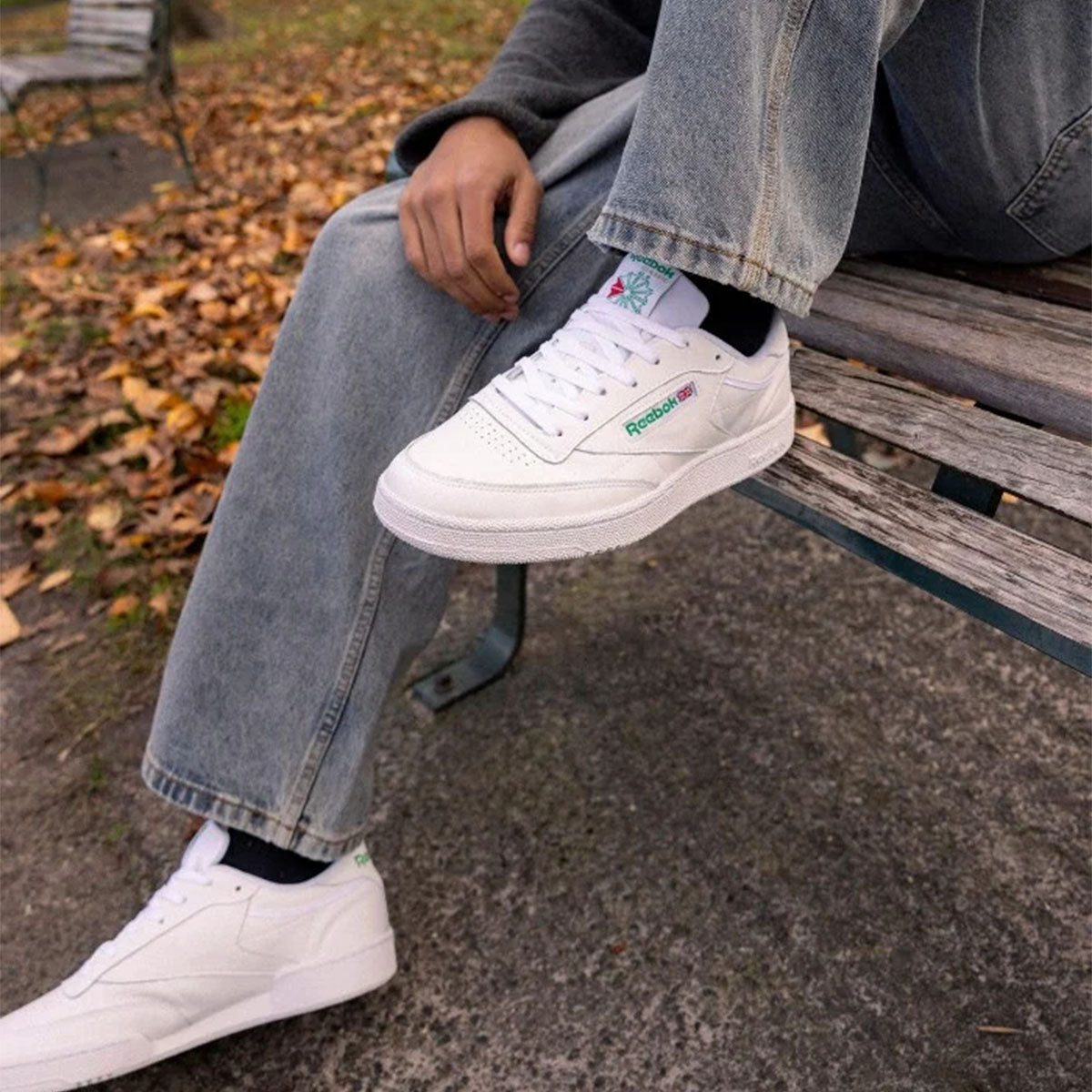 REEBOK Club C 85 White/Green - Image 0