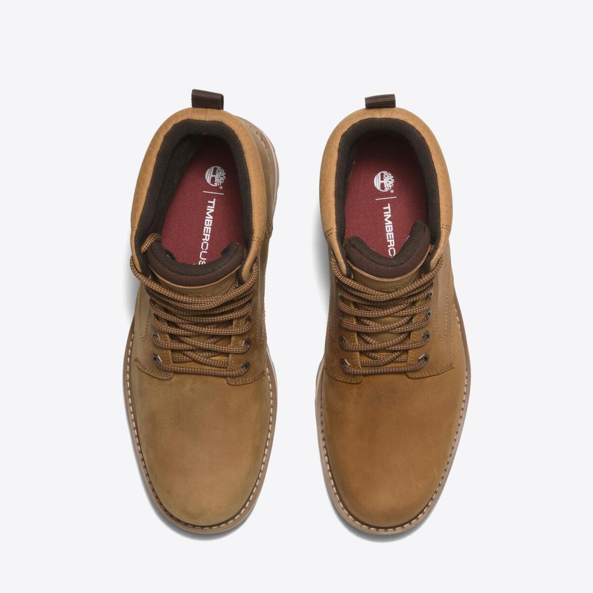 TIMBERLAND Mens Britton Road Waterproof Boot Wheat Full Grain - Image 2