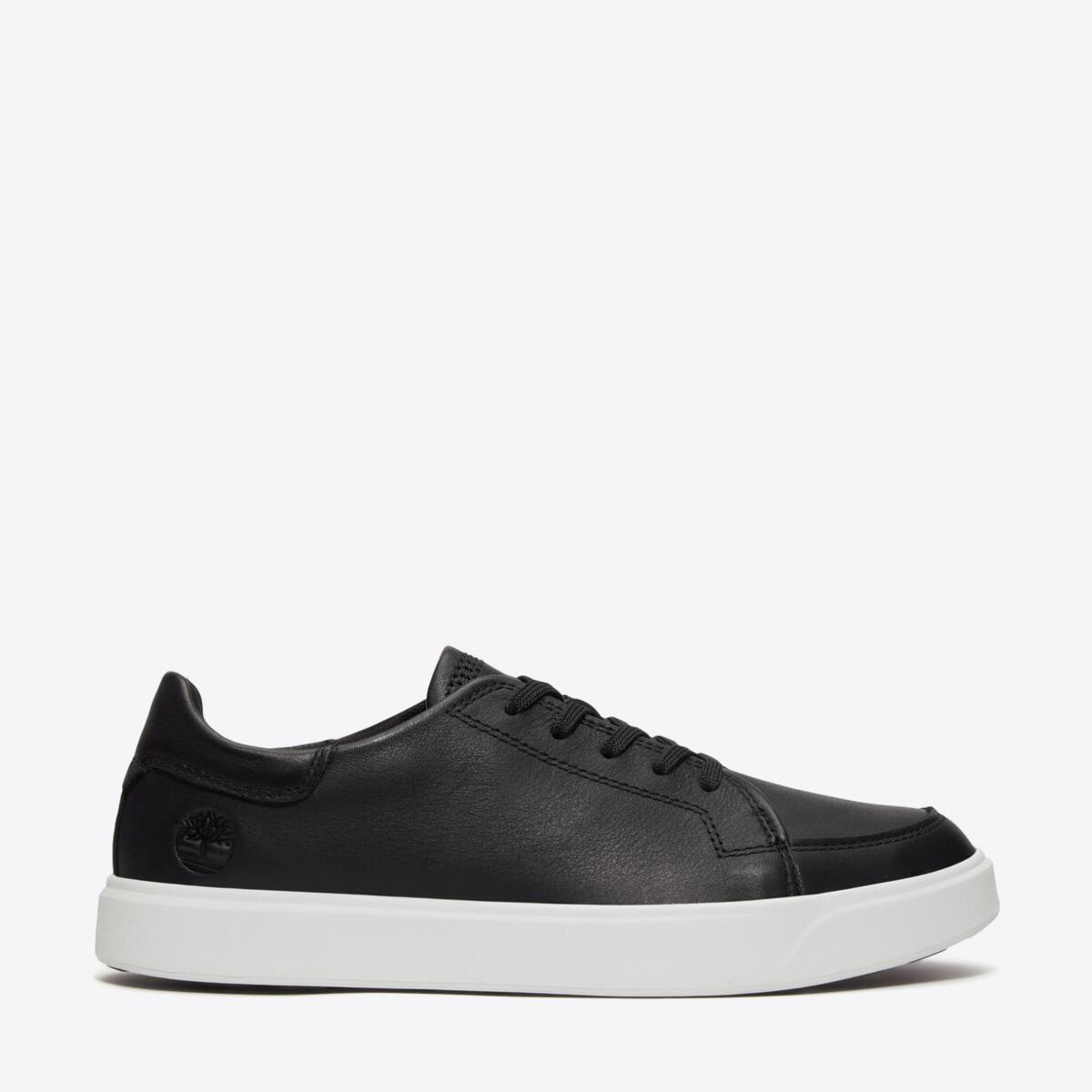 TIMBERLAND Mens Emerson Street Low Black Full Grain - Image 1