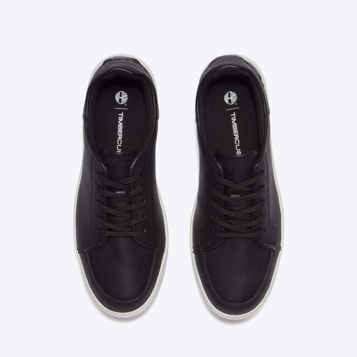 TIMBERLAND Mens Emerson Street Low Black Full Grain - Image 2