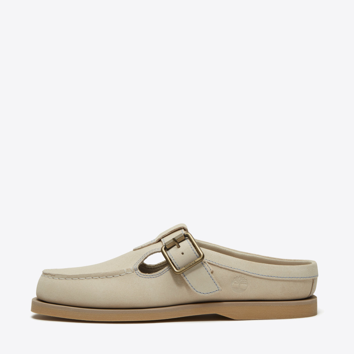 TIMBERLAND Womens Boat Classic Clog Light Beige Suede - Image 0