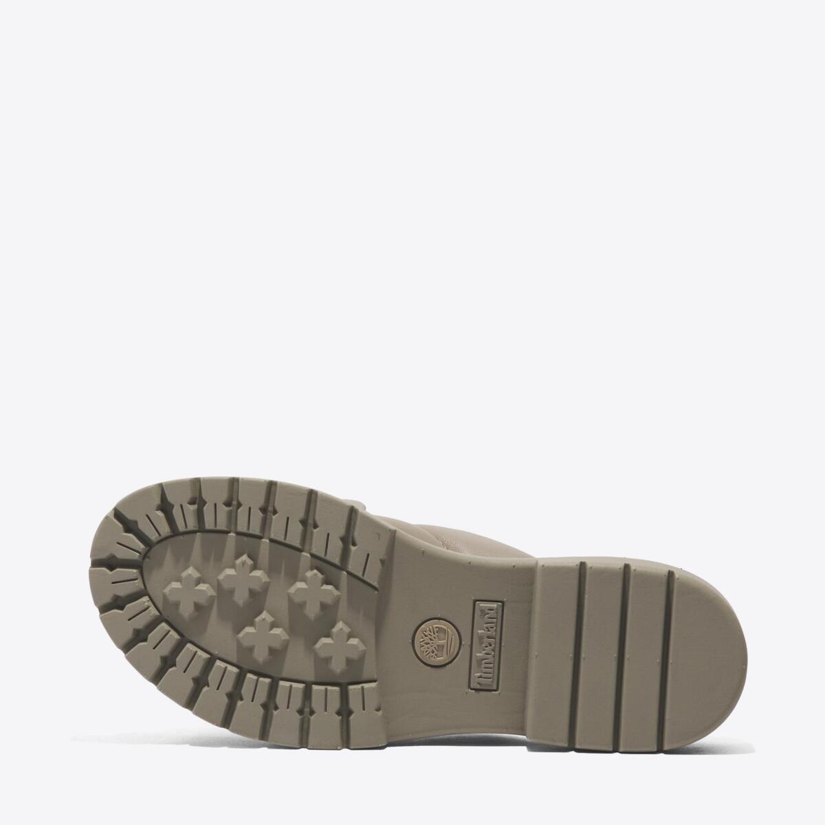 TIMBERLAND Womens London Vibe Slide Light Taupe Full Grain - Image 3