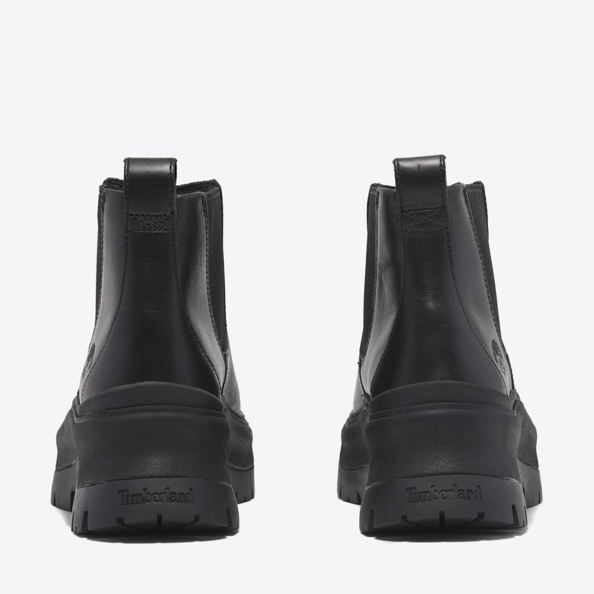 TIMBERLAND Womens Roxie Lane Chelsea Black Full Grain - Image 5