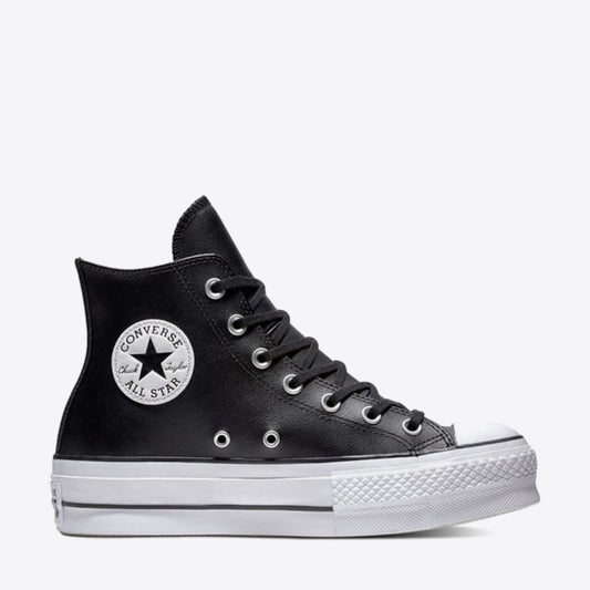 CONVERSE Chuck Taylor All Star Lift Leather High Black - Image 1