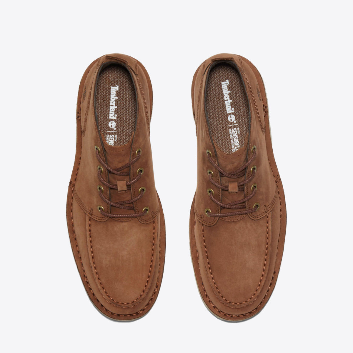 TIMBERLAND Mens Westmore Moc Toe Chukka Brown - Image 2