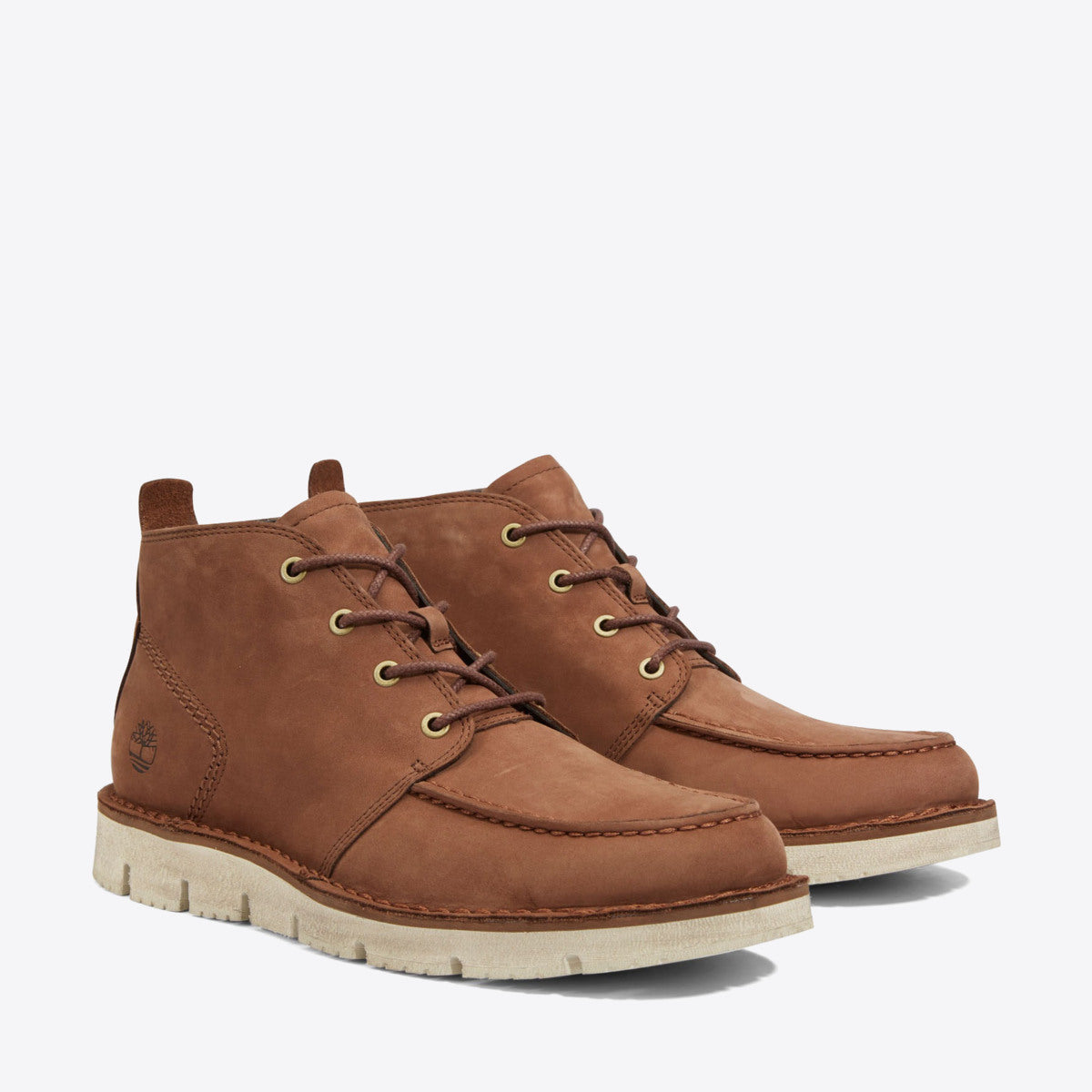 TIMBERLAND Mens Westmore Moc Toe Chukka Brown - Image 4