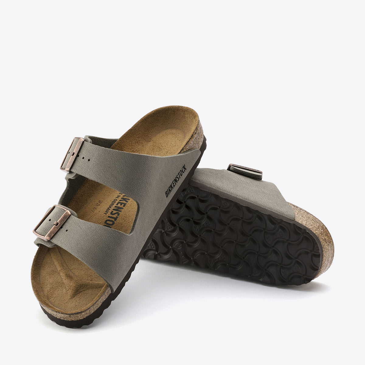 BIRKENSTOCK Arizona Birko-Flor - Unisex Stone - Image 5