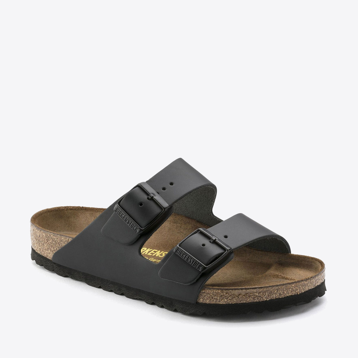 BIRKENSTOCK Arizona Smooth Leather - Unisex Black - Image 3