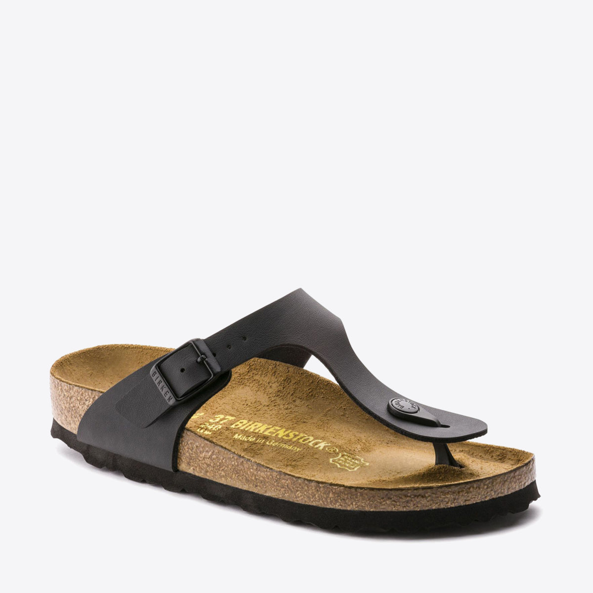 BIRKENSTOCK Gizeh Birko-Flor - Women's Black - Image 3