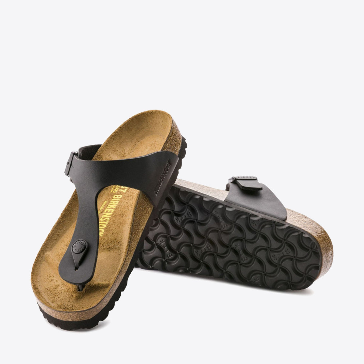 BIRKENSTOCK Gizeh Birko-Flor - Women's Black - Image 5