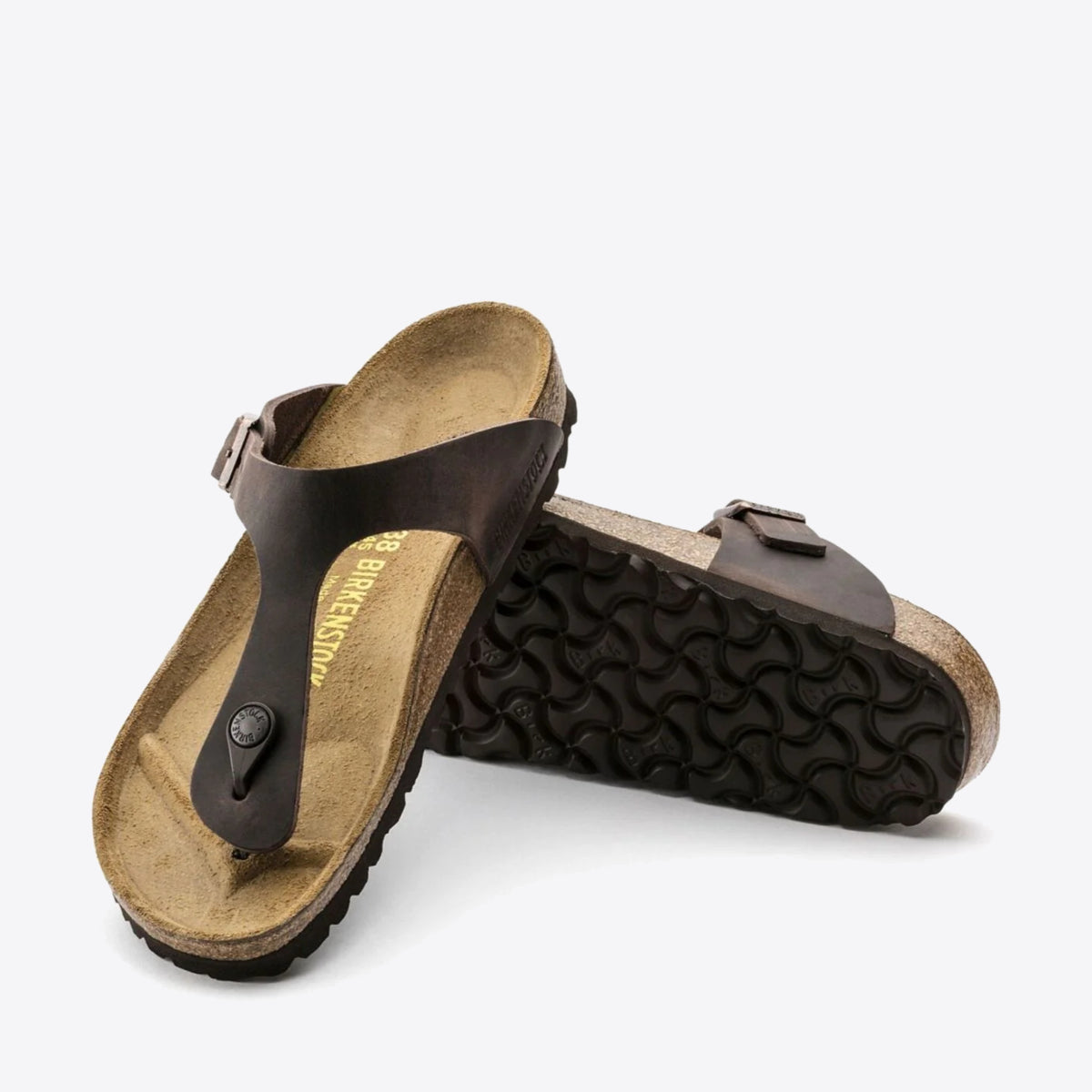 BIRKENSTOCK Gizeh Oiled Leather - Women's Habana - Image 3
