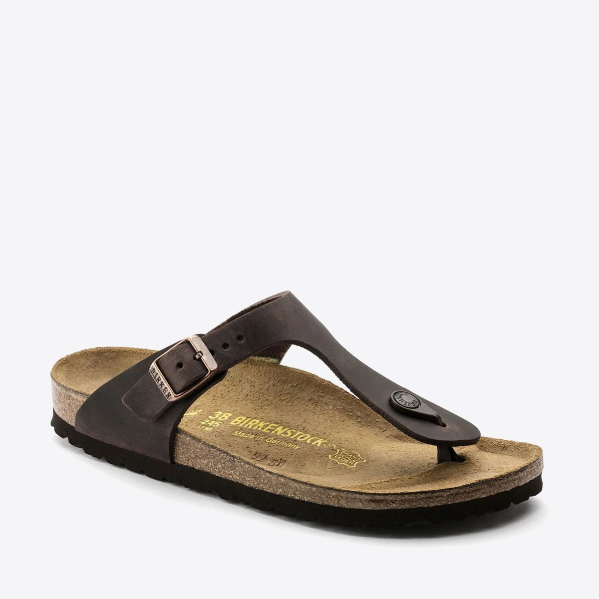 BIRKENSTOCK Gizeh Oiled Leather - Women's Habana - Image 4