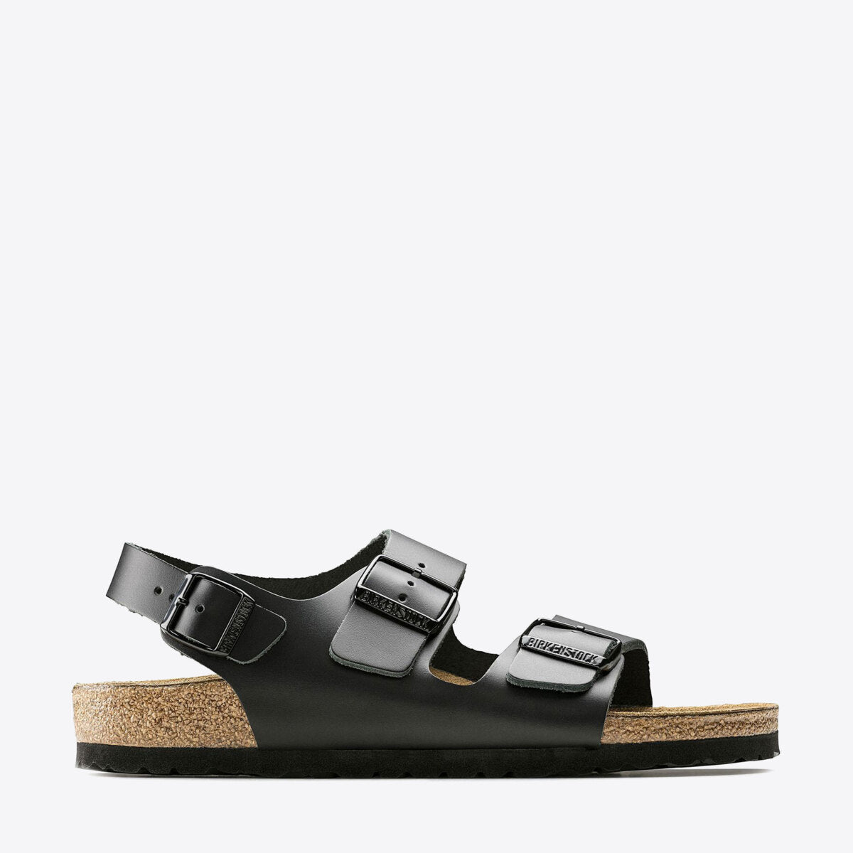 BIRKENSTOCK Milano Smooth Leather - Unisex Black - Image 2