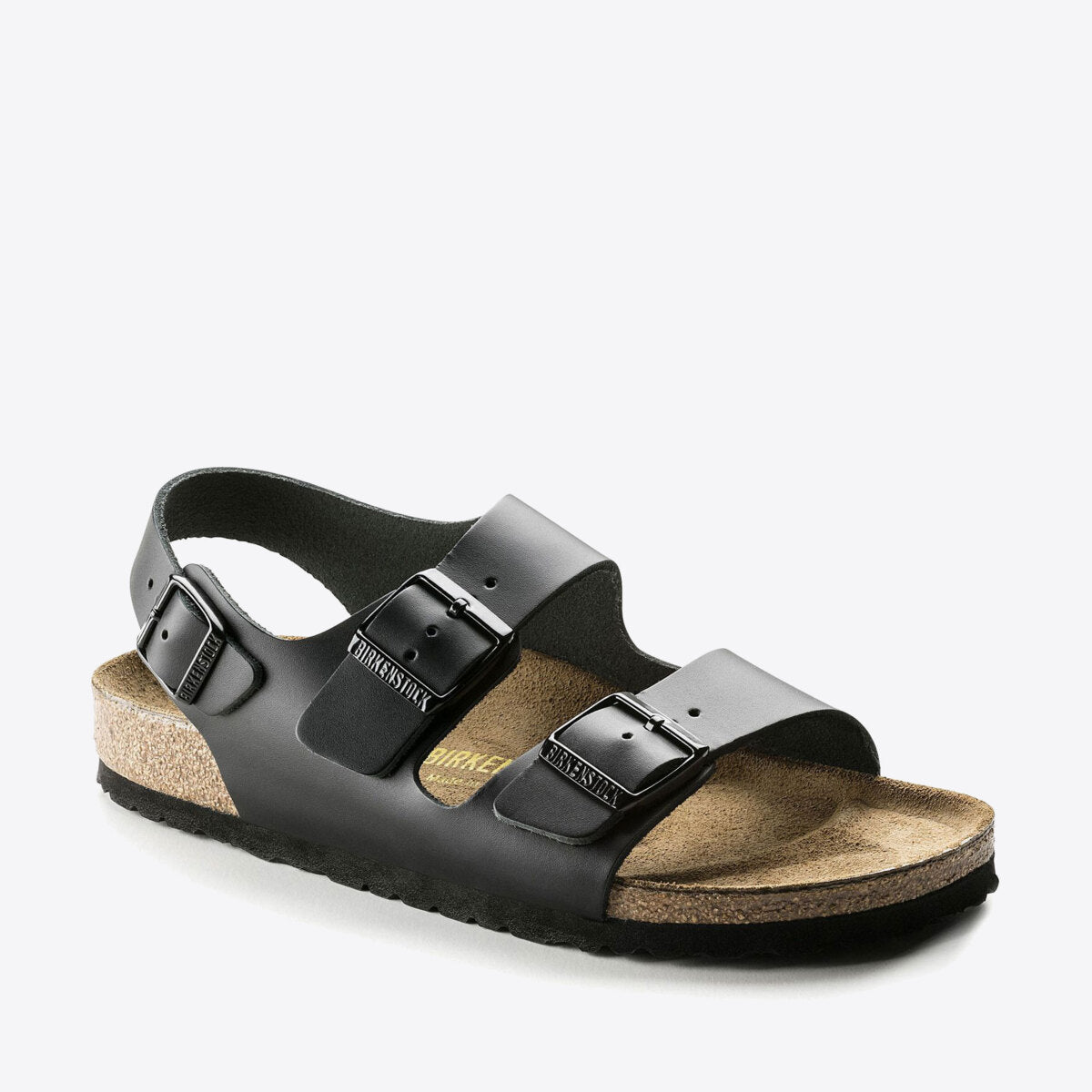 BIRKENSTOCK Milano Smooth Leather - Unisex Black - Image 3