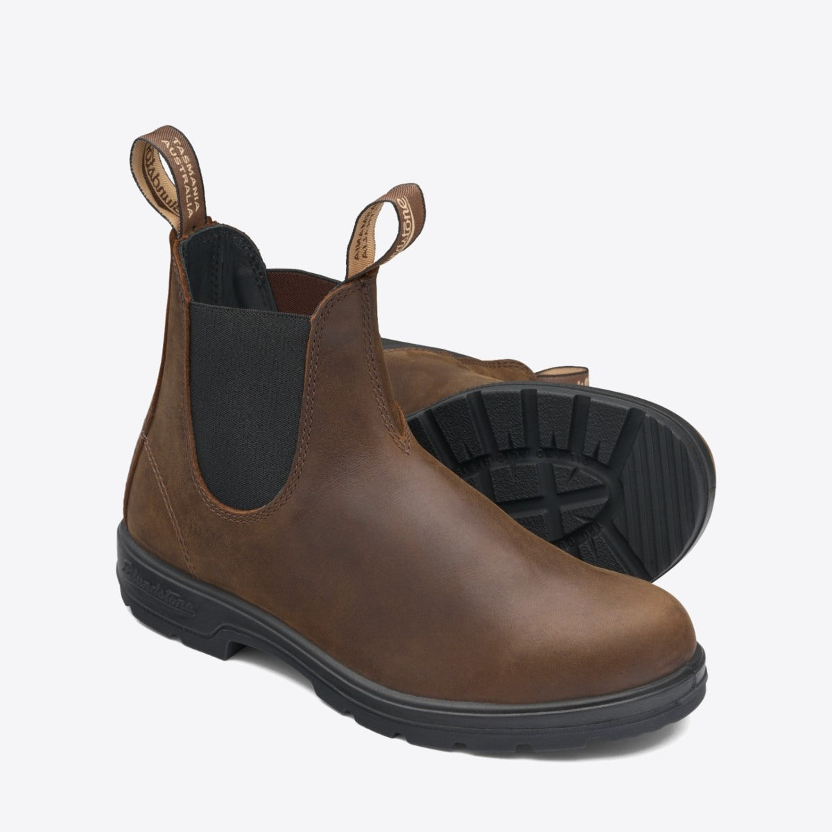 BLUNDSTONE 1609 Elastic Sided Boot Lined Antique Brown - Image 5