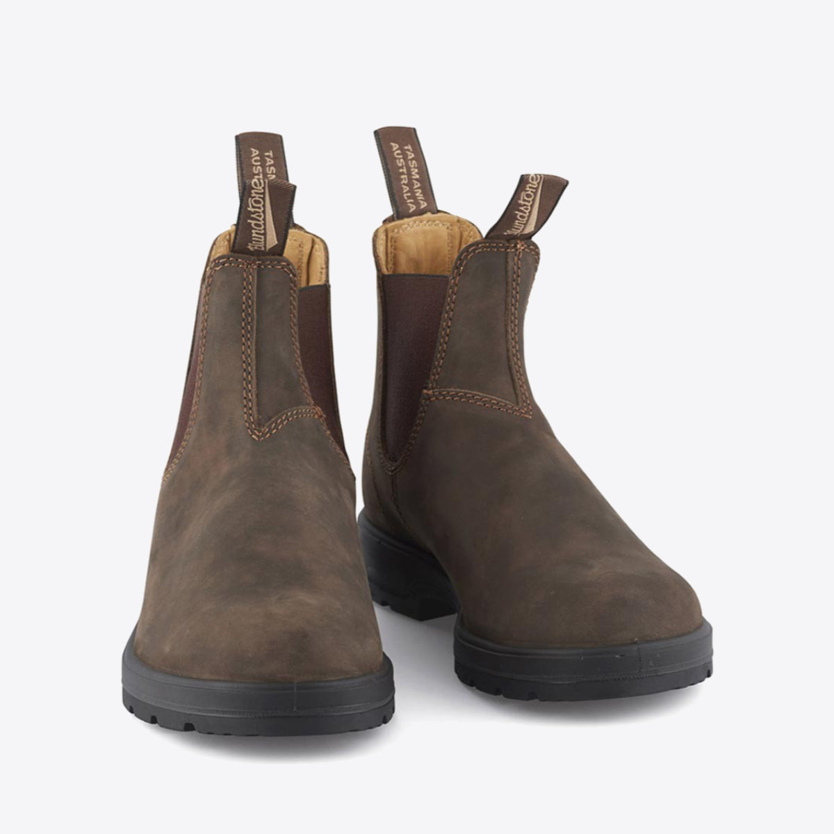 BLUNDSTONE Gusset Boot 585 Series Rustic Brown - Image 5