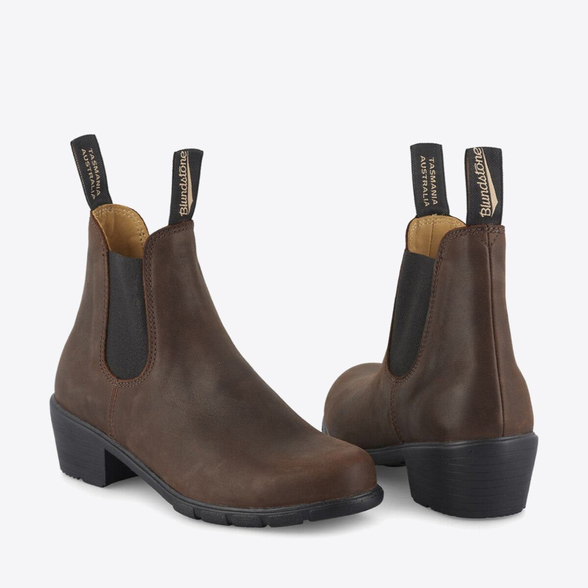 BLUNDSTONE Heeled Boot 1673 Series Antique Brown - Image 4