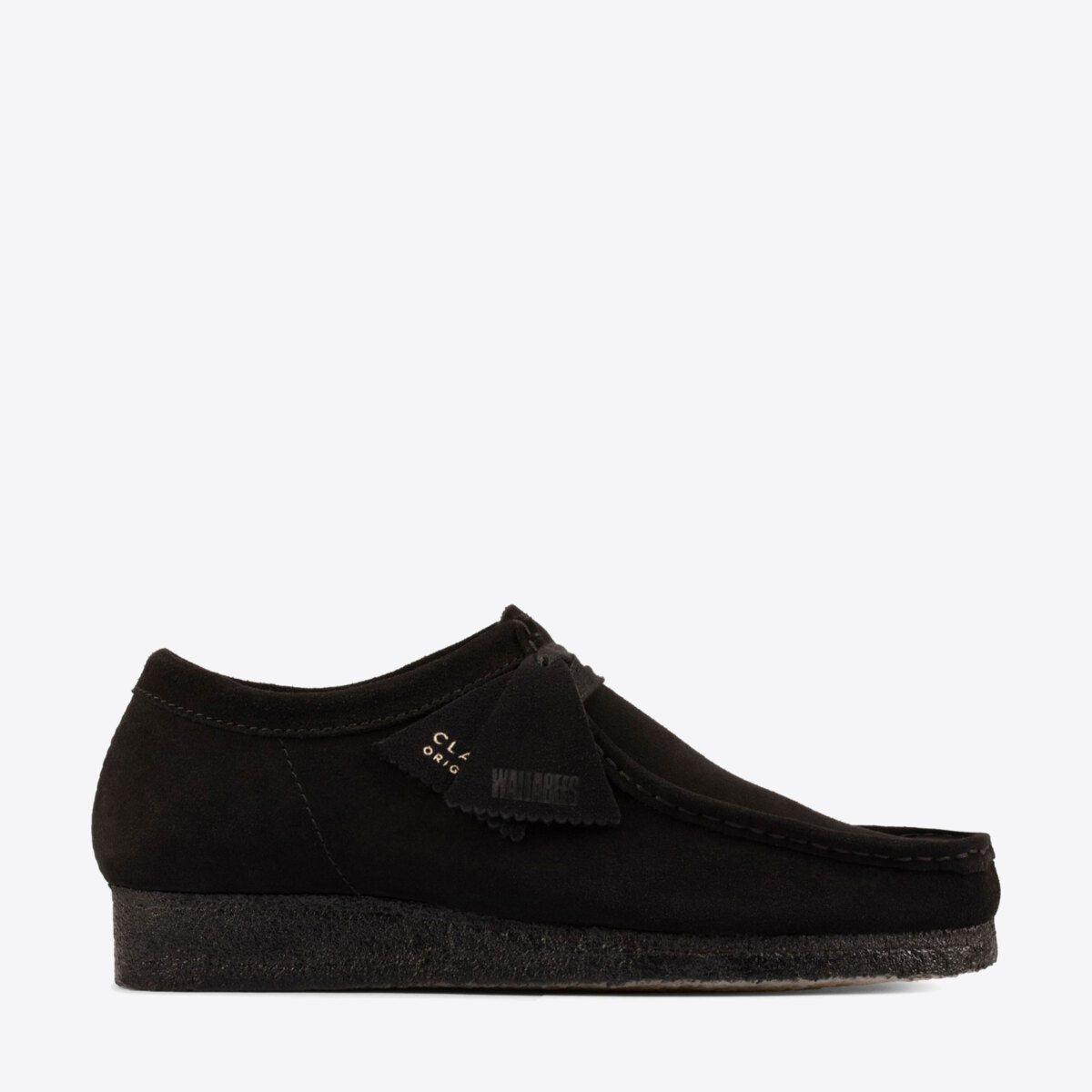 Buy CLARKS Womens Wallabee Shoe Suede Black Online Pat Menzies