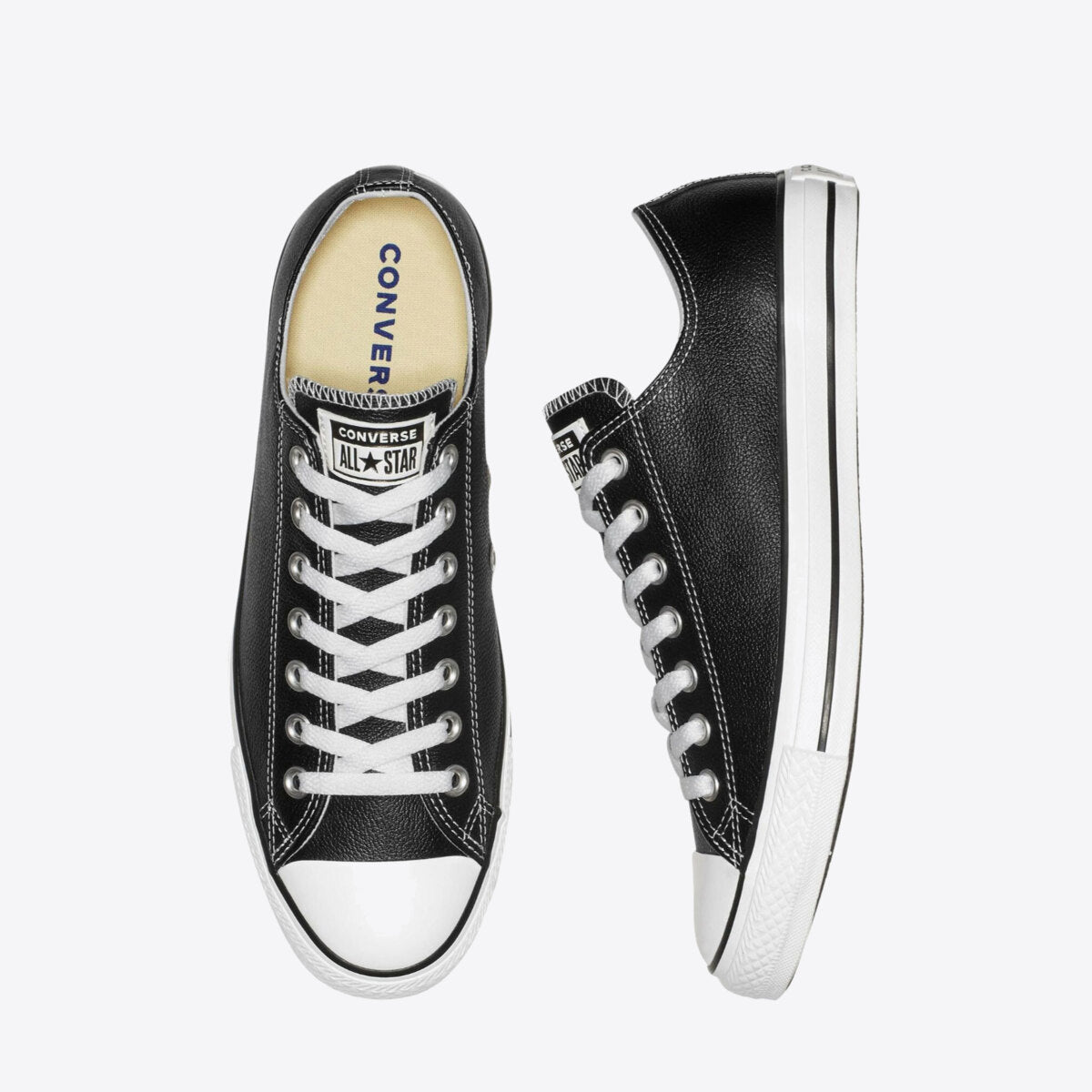 CONVERSE Chuck Taylor All Star Leather Low Black - Image 4