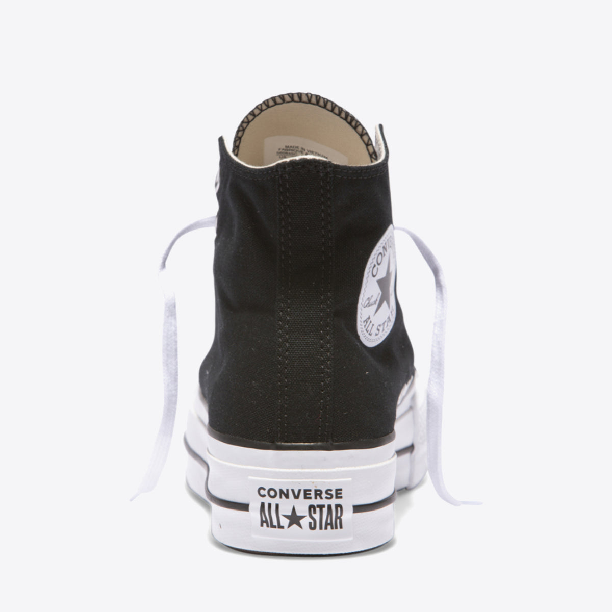 CONVERSE Chuck Taylor Lift Canvas High Black-White - Image 4