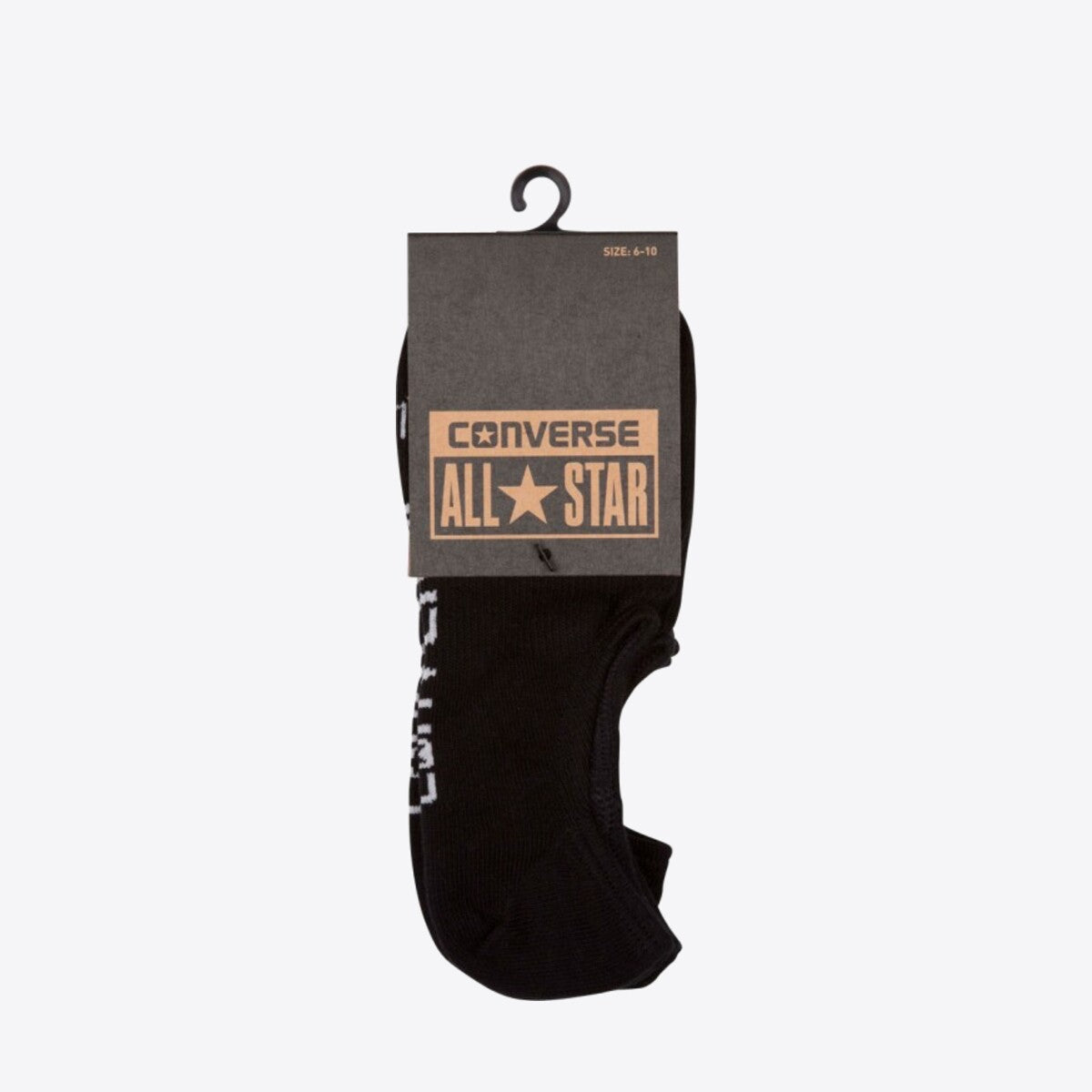 CONVERSE No Show Socks 3 Pack Black - Image 2
