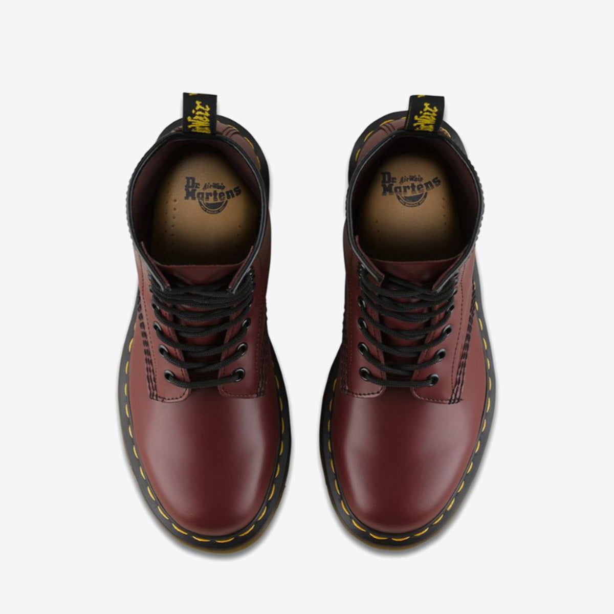 DR MARTENS 1460 8 Eye Boot - Unisex Cherry Red - Image 4