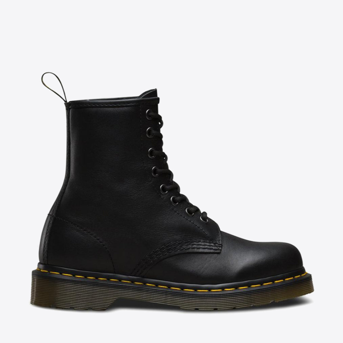 DR MARTENS 1460 Nappa 8-Eye Boot Black Nappa - Image 2