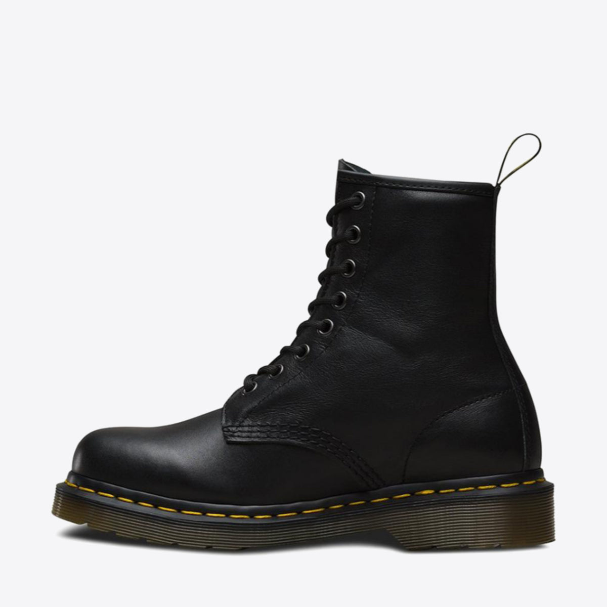 DR MARTENS 1460 Nappa 8-Eye Boot Black Nappa - Image 4