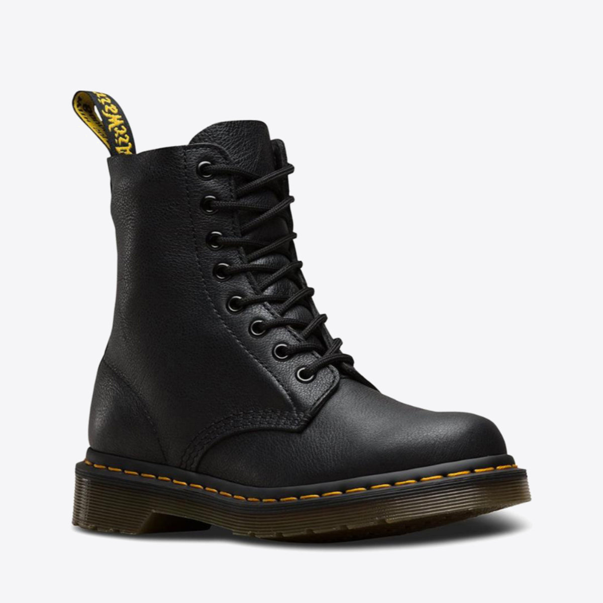 DR MARTENS 1460 Pascal Virginia 8-Eye Boot Black - Image 8
