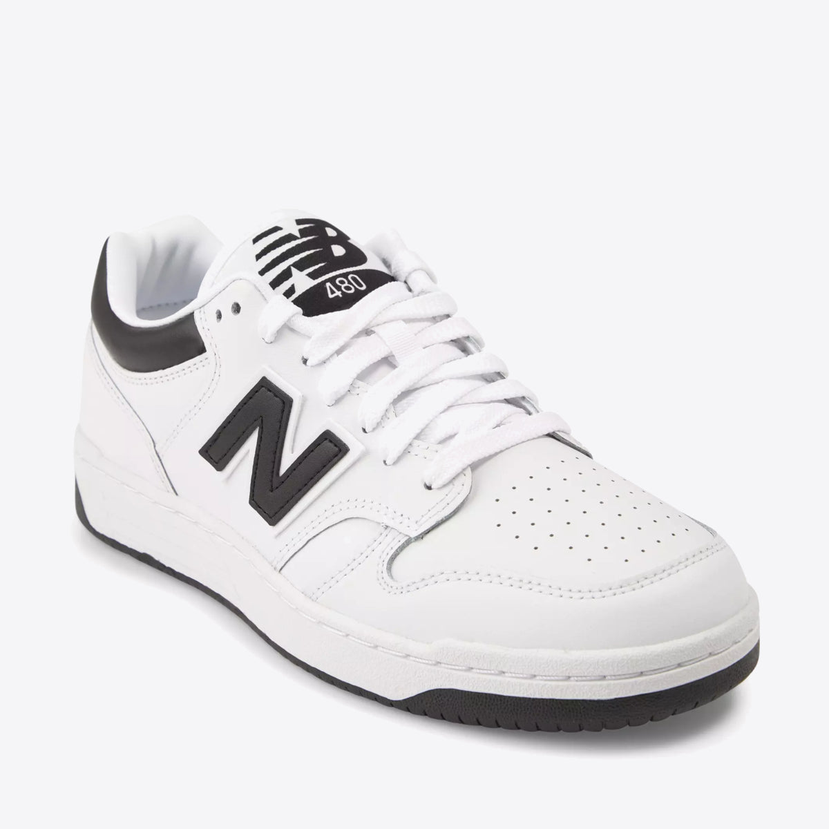 NEW BALANCE BB480 White/Black - Image 2