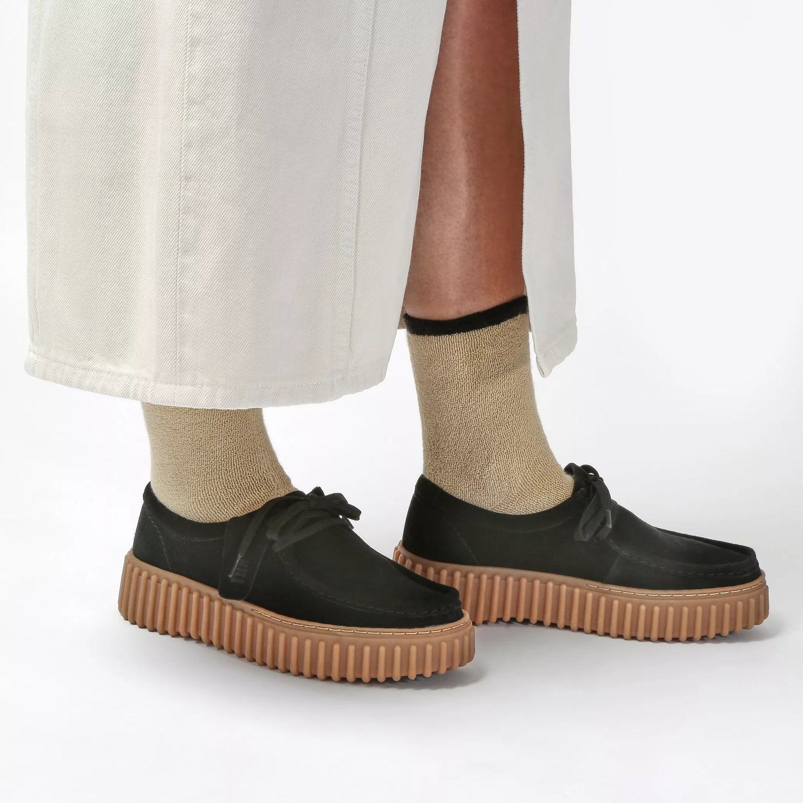 Torhill Bee Ecru Suede main image 1
