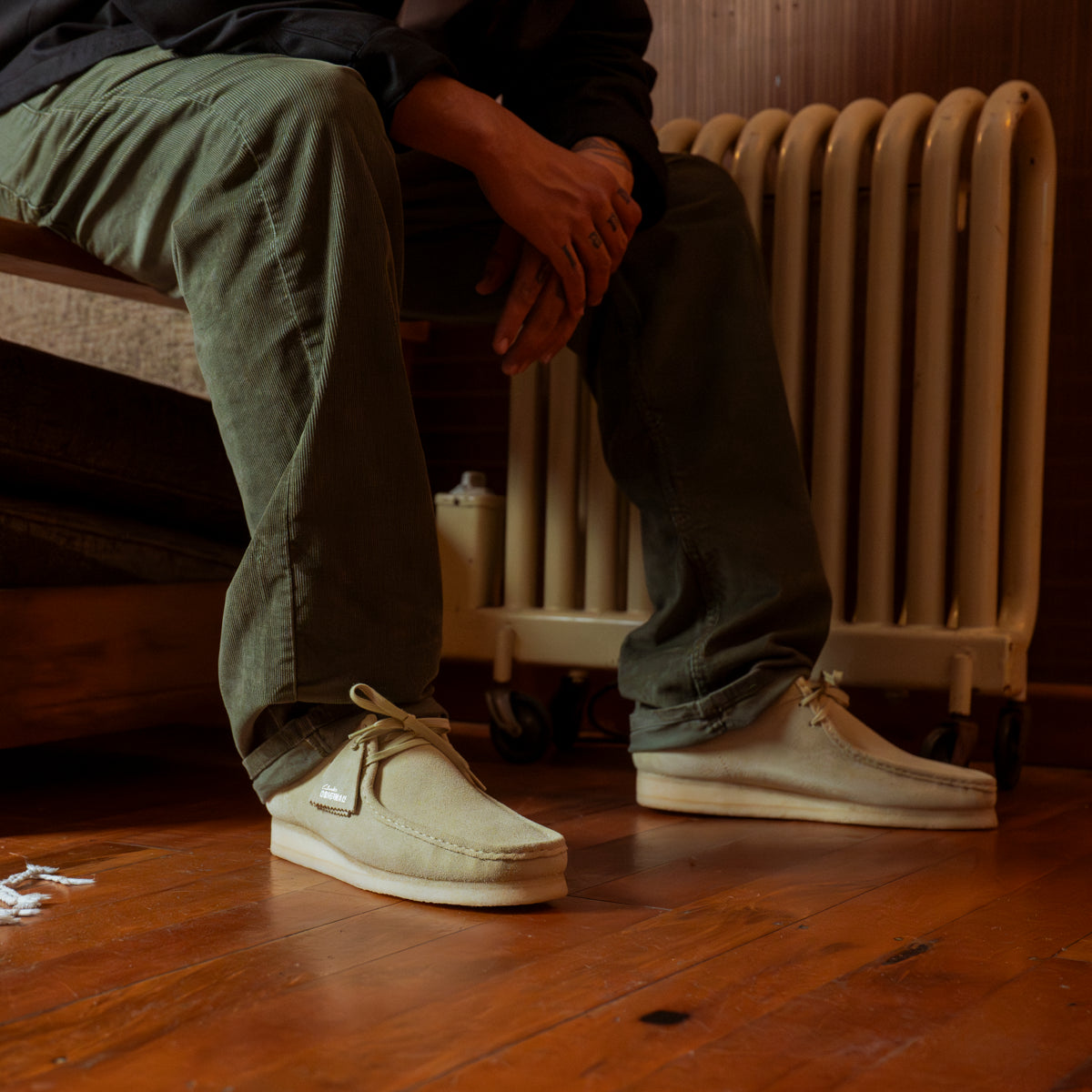 Mens Wallabee Shoe Suede
