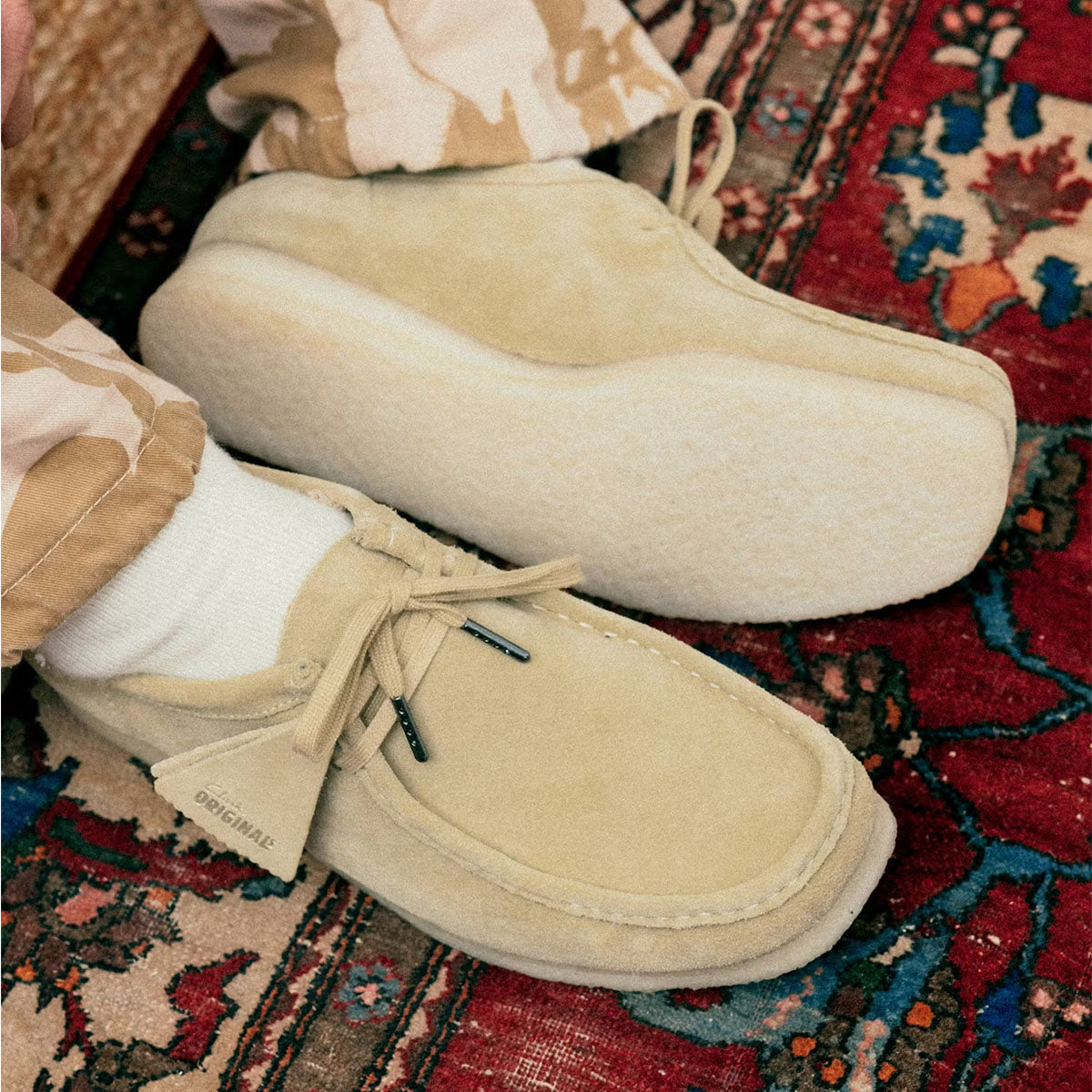 Mens Wallabee Shoe Suede