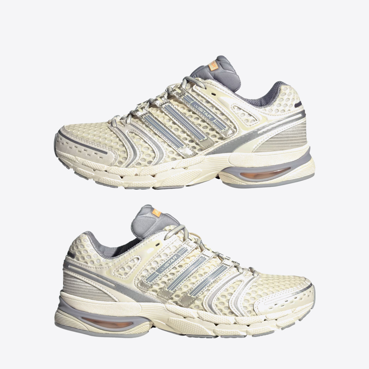 ADIDAS ORIGINALS ADISTAR CONTROL 5 Cloud White / Halo Silver / Acid Orange - Image 0