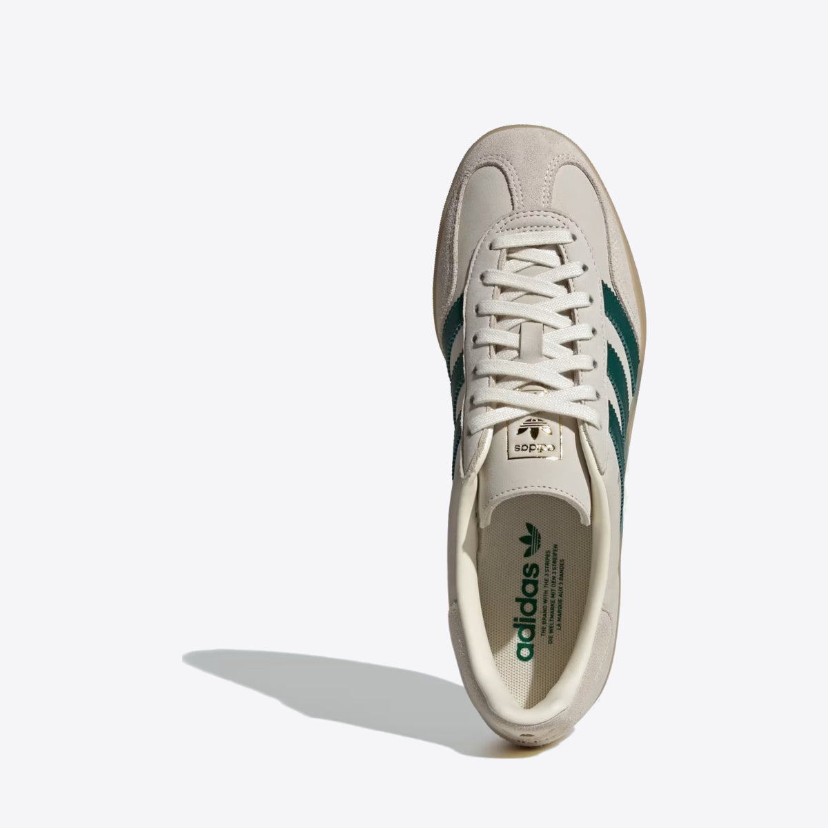 ADIDAS ORIGINALS Gazelle Indoor Cream White/Collegiate Green - Image 0