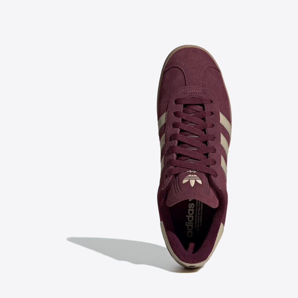 ADIDAS ORIGINALS Gazelle Maroon/Khaki/Gum - Image 0