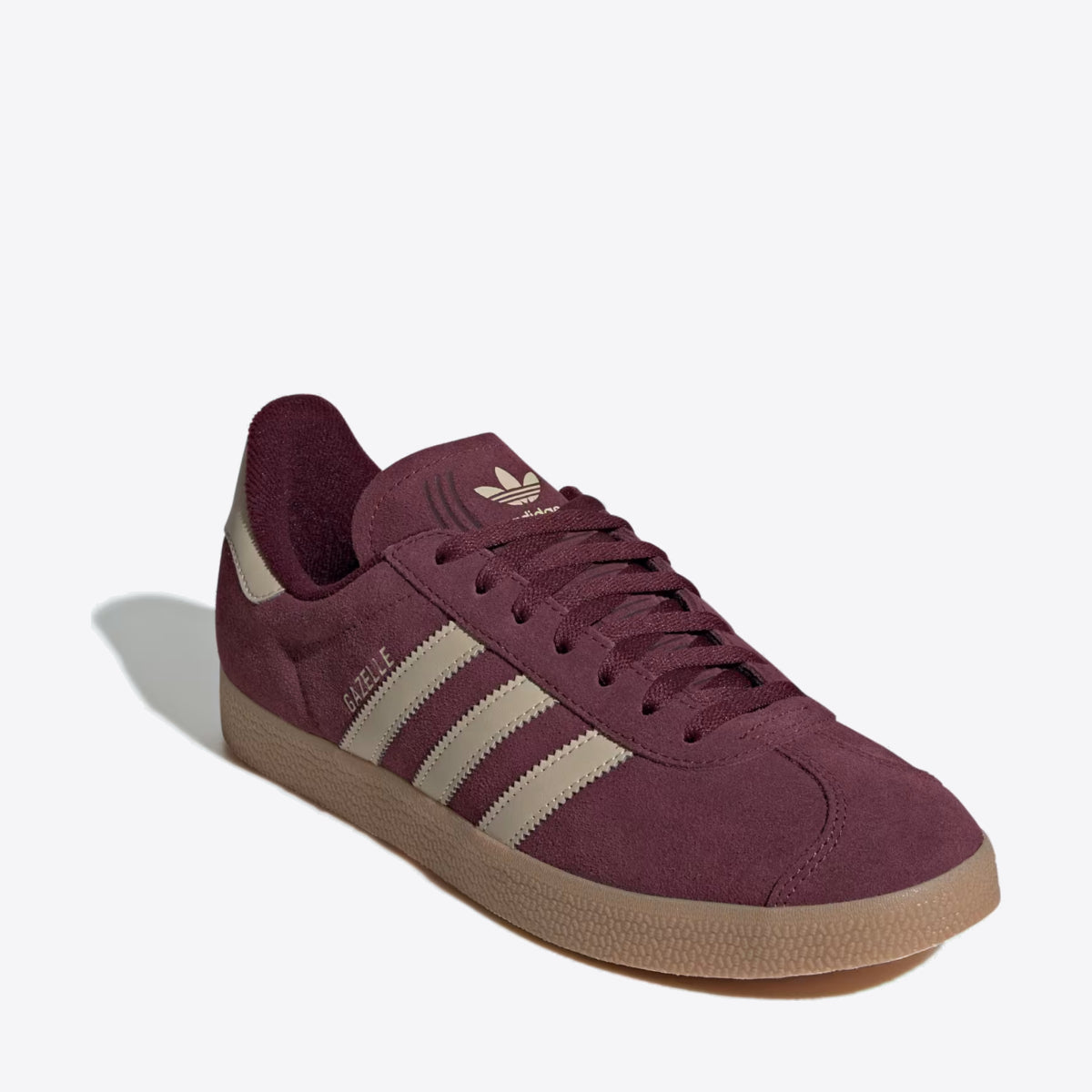 ADIDAS ORIGINALS Gazelle Maroon/Khaki/Gum - Image 0