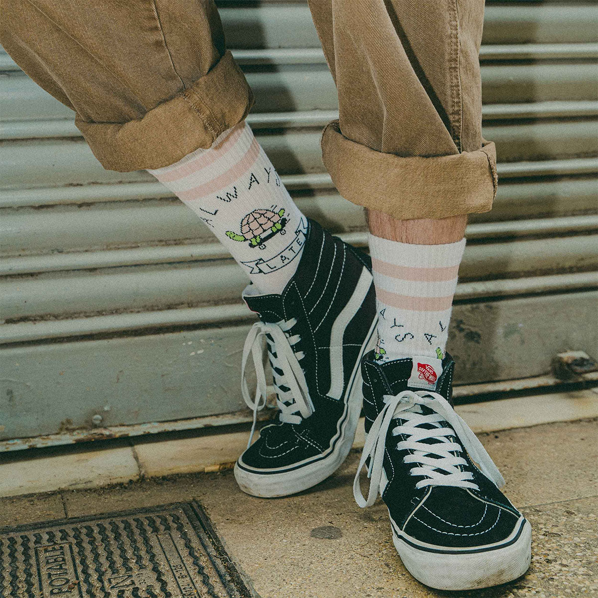 AMERICAN SOCKS Always Late Mid High Always Late - Image 6
