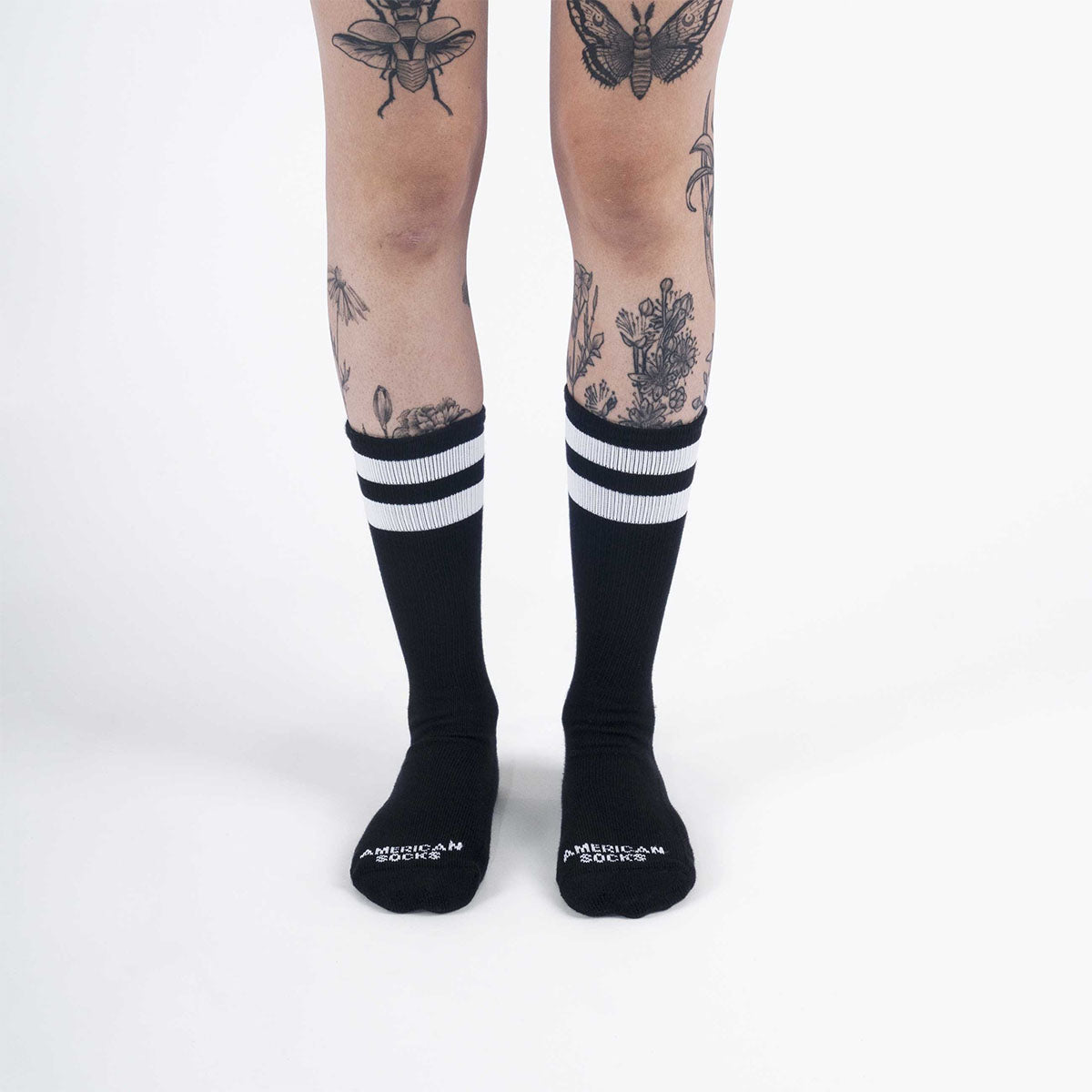 AMERICAN SOCKS Back In Black I Mid High Back In Black I - Image 4